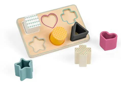 Bigjigs Toys Puzzle do wstawiania Kształty / od 1 roku