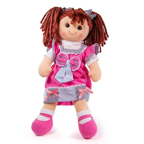 Bigjigs Toys Lalka materiałowa Emma 38 cm / od 0 lat