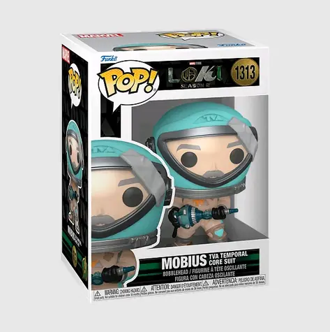 Funko POP MARVEL: Loki sezon 2-Mobius (kombinezon TVA Temporal Core) / od 3 lat