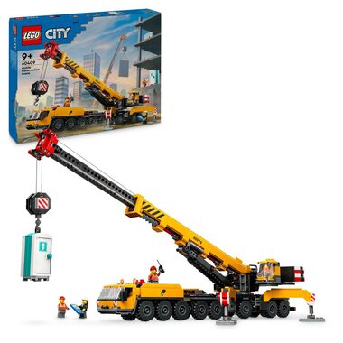LEGO® City Big Vehicles 60409 Żółty mobilny dźwig budowlany / Liczba elementów: 1116 / od 9 lat