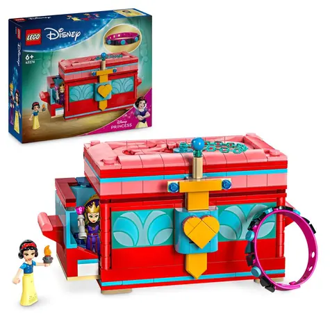 LEGO® Disney™ 43276 Szkatułka na biżuterię Królewny Śnieżki / Liczba elementów: 358 / od 6 lat / wyprzedaż