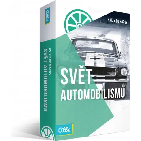 Albi Pocket Quizzes - World of Motoring / Czas trwania gry: 30+ minut / Liczba graczy: 1-6 / Od 12 lat  