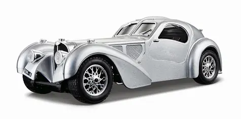 Bburago Buggati Atlantic srebrny / skala 1:24 / od 3 lat