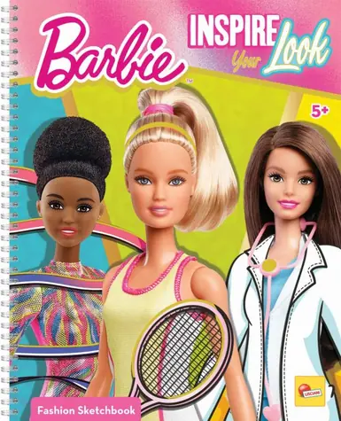 Szkicownik Liscianigioch Barbie Zainspiruj swój wygląd / od 5 lat