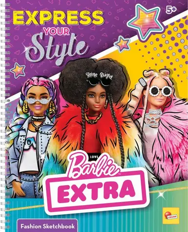 Szkicownik Liscianigioch Barbie Wyraź swój styl / od 5 lat