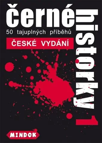 Mindok Black Stories 1 / Czas trwania gry: 15 minut / Liczba graczy: 2 - 20 / od 12 lat