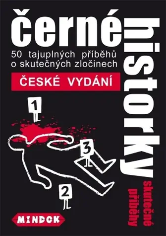 Mindok Black Stories: Historie prawdziwe / Długość gry: 15 minut / Liczba graczy: 2 - 20 / od 12 lat