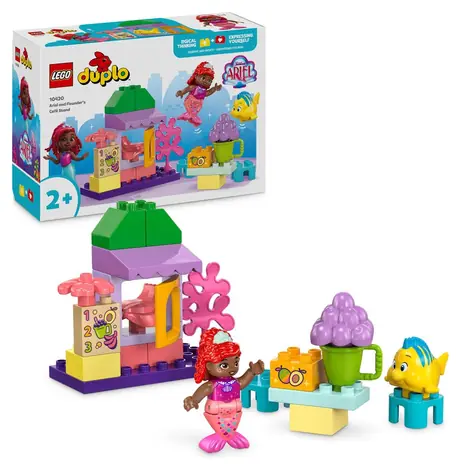 LEGO® DUPLO® | Disney™ 10420 Ariel i Puszek - Stojak na kawę / Liczba elementów: 24 / od 2 lat