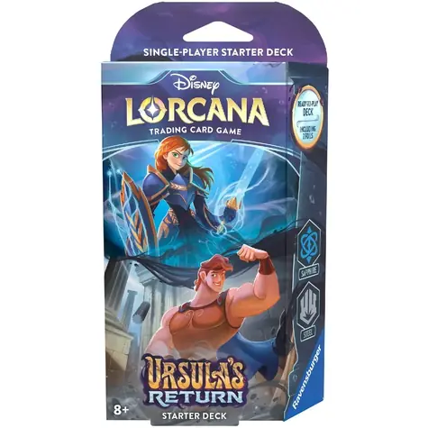 Disney Lorcan: Powrót Urszuli - Zestaw startowy Anna i Hercules / od 8 lat