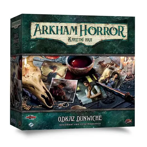 ADC Blackfire Arkham Horror: Gra karciana - Dziedzictwo Dunwich - dodatek dla badaczy / s. 1-4 / od 14 lat