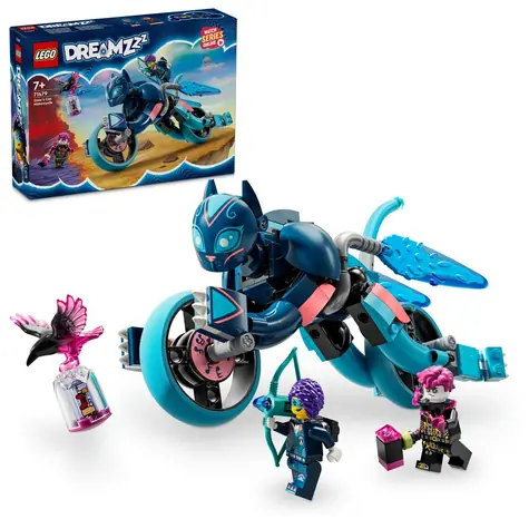 LEGO® DREAMZzz™ 71479 Zoey i jej koci motocykl / Liczba elementów: 226 / od 7 lat