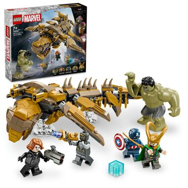 LEGO® MARVEL 76290 Avengers kontra. Lewiatan / Liczba części: 347 / od 7 lat