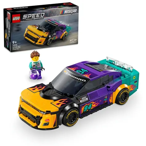 LEGO® Speed Champions 76935 NASCAR® Chevrolet Camaro ZL1 nowej generacji / Liczba części: 328 / od 9 lat