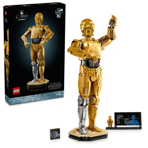 LEGO® Star Wars™ 75398 C-3PO™ / Liczba elementów: 1138 / od 18 lat