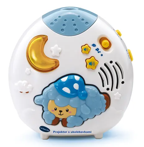 Projektor VTech z kołysankami i barankami na niebie / od 0 miesięcy 