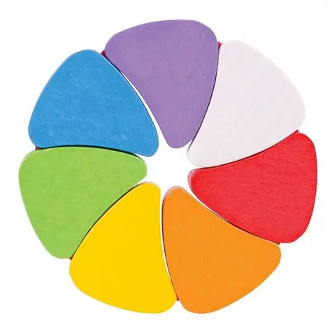Liście Bigjigs Baby Rainbow / od 0 lat