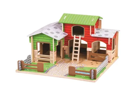 Bigjigs Toys Cobblestone Farm / od 3 lat