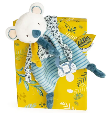 Doudou Zestaw upominkowy - zabawka smoczek Koala Yoca 20 cm / od 0 lat