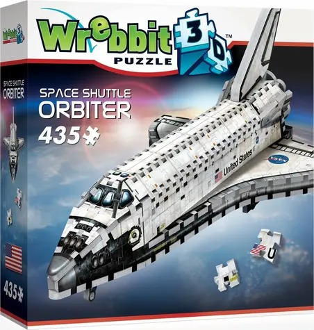 WREBBIT puzzle 3D Space Shuttle Orbiter / 435 elementów / od 14 lat 