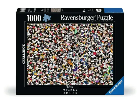 Puzzle Ravensburger Challenge: Disney i przyjaciele / 1000 elementów / od 14 lat