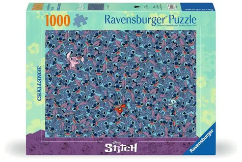 Puzzle Ravensburger Challenge: Disney: Stitch / 1000 elementów / od 14 lat 