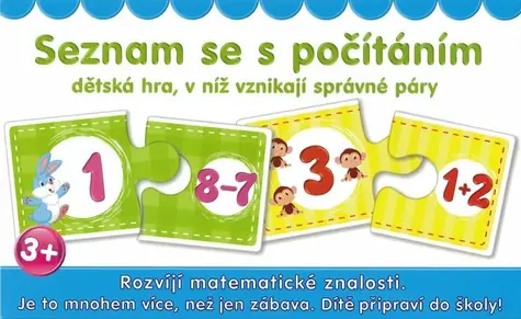 NAGŁADZAJ Pary puzzli Poznaj liczenie / od 3 lat