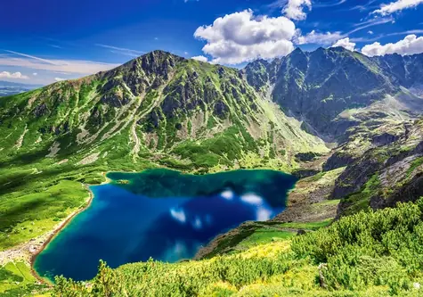 Castorland 54053 Czarny Staw Gąsienicowy, Tatry/ 500 sztuk / od 9 lat