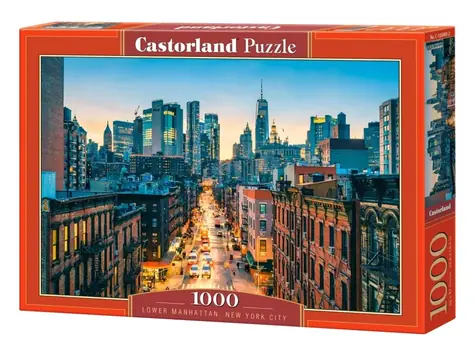 Castorland 105083 Dolny Manhattan, Nowy York / 1000 sztuk / od 9 lat