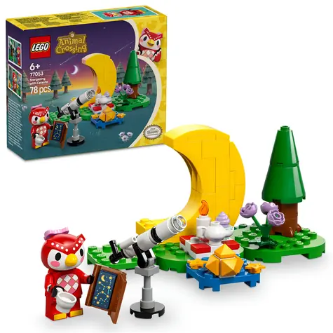 LEGO® Animal Crossing™ 77053 Obserwacja gwiazd z Celeste / Liczba elementów: 78 / od 6 lat
