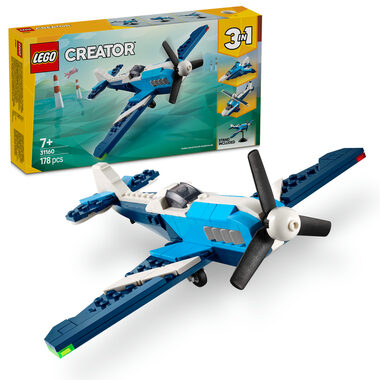 LEGO® Creator 3w1 31160 Samolot wyścigowy / Ilość elementów: 178 / od 7 lat