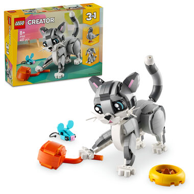 LEGO® Creator 3w1 31163 Zabawny kot / Liczba elementów: 407 / od 8 lat