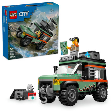 LEGO® City 60447 Terenowa górska ciężarówka 4x4 / Liczba elementów: 221 / od 6 lat