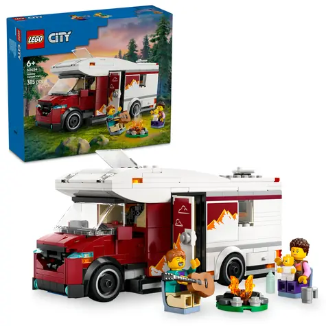 LEGO® City 60454 Wakacyjna przyczepa kempingowa / Liczba elementów: 385 / od 6 lat