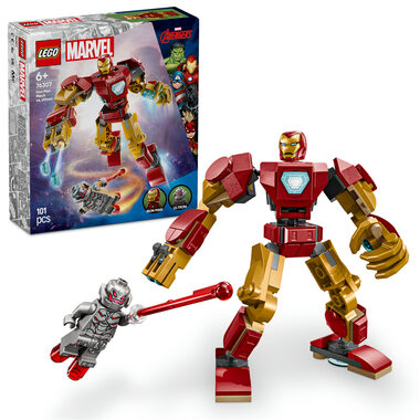 LEGO® MARVEL 76307 Iron Man w kostiumie robota kontra. Ultron / Ilość sztuk: 101 / od 6 lat
