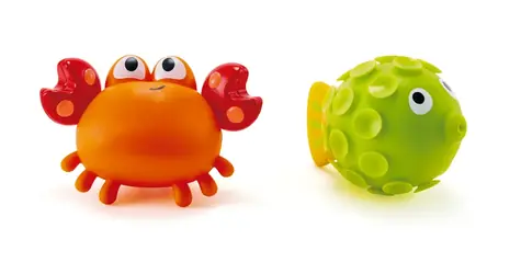 Hape Water Toys - Spray Krab z Rybką / od 1,5 roku