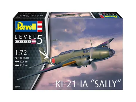 Revell Ki-21-LA Sally / Model plastikowy / 1:72
