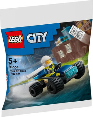 LEGO® City 30664 Policyjny samochód terenowy (worek foliowy) / Liczba elementów: 35 / od 5 lat