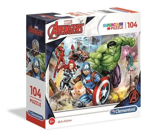 Clementoni PUZZLE MARVEL: Avengers / 104 elementy / od 6 lat