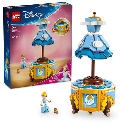 LEGO® Disney™ 43266 Suknia Kopciuszka / Liczba elementów: 474 / od 9 lat