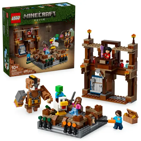 LEGO® Minecraft® 21272 Pierścień bitewny Forest Manor / Liczba elementów: 491 / od 10 lat