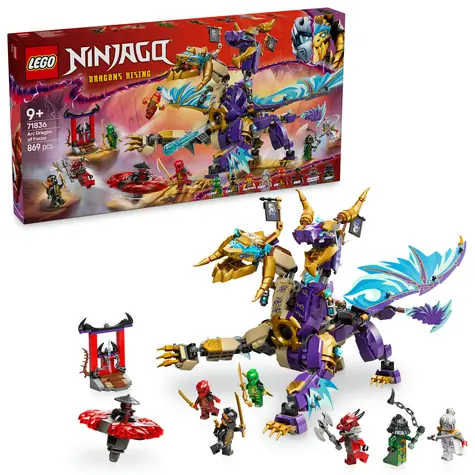 LEGO® Ninjago® 71836 Koncentracja Arc Dragon / Liczba elementów: 869 / od 9 lat