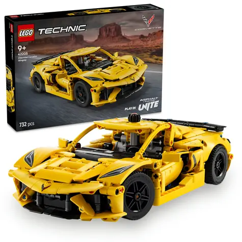 LEGO® Technic 42205 Chevrolet Corvette Stingray / Liczba elementów: 732 / od 9 lat