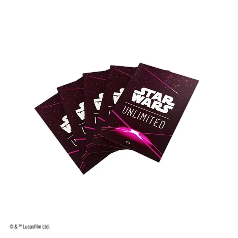 Gamegenic SWU: Koszulki artystyczne - tył karty w kolorze magenta
