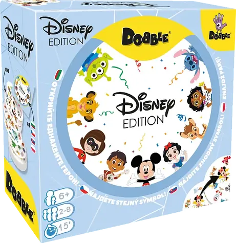 Asmodee Dobble Disney / Czas trwania gry: 15 minut / Liczba graczy: 2-8 / od 6 lat