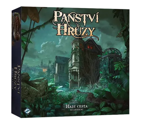 Asmodee The Realm of Horror: The Serpent's Path - Rozszerzenie / Czas trwania gry: 2-3 godziny / Liczba graczy: 1-5 / wiek od 14 lat