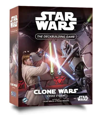 Asmodee Star Wars: The Deckbuilding Game - Wojny Klonów / Czas trwania gry: 30 minut / Liczba graczy: 2 / od 12 lat