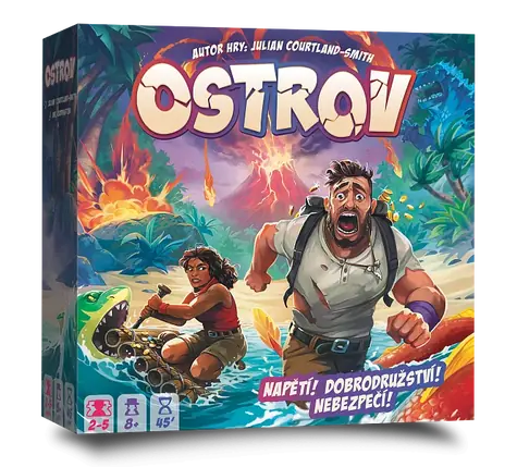 Asmodee Island - nowa edycja / Czas gry: 45 minut / Liczba graczy: 2-5 / od 8 lat