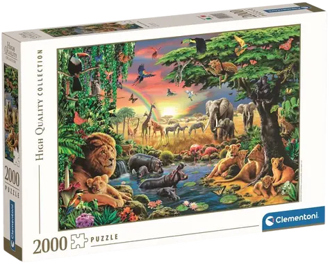 Clementoni PUZZLE African Meeting / 2000 elementów / od 15 lat