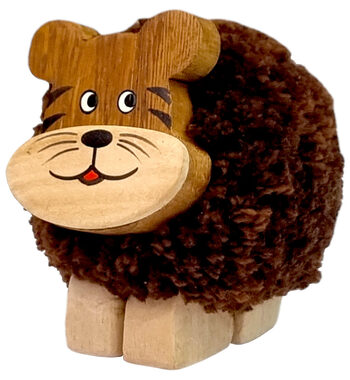 2Kids Toys Drewniana figurka XL pompon Tygrys