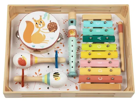 Zestaw muzyczny 2Kids Toys Zwierzęta leśne / od 18 miesięcy